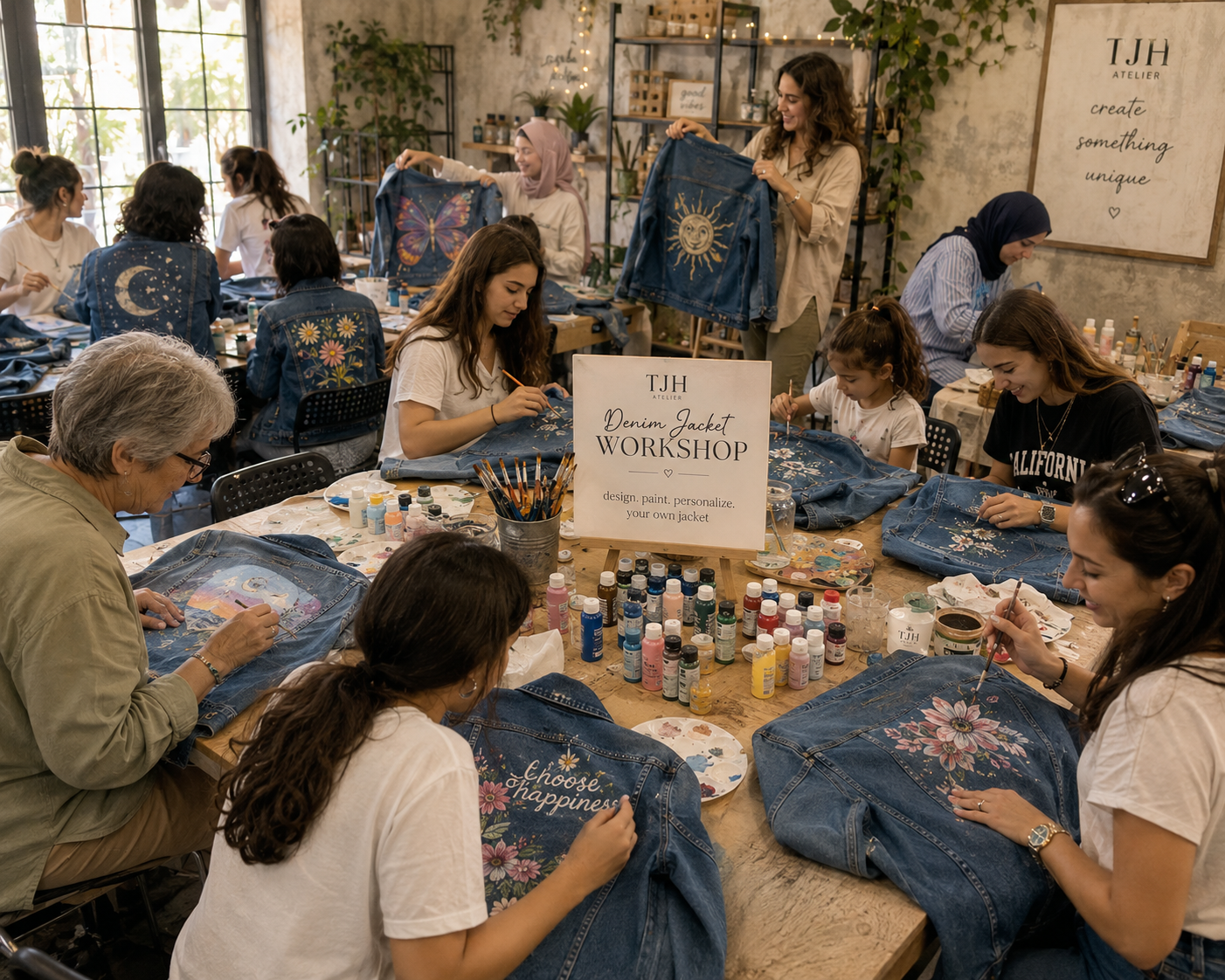 Make your own denim jacket workshop