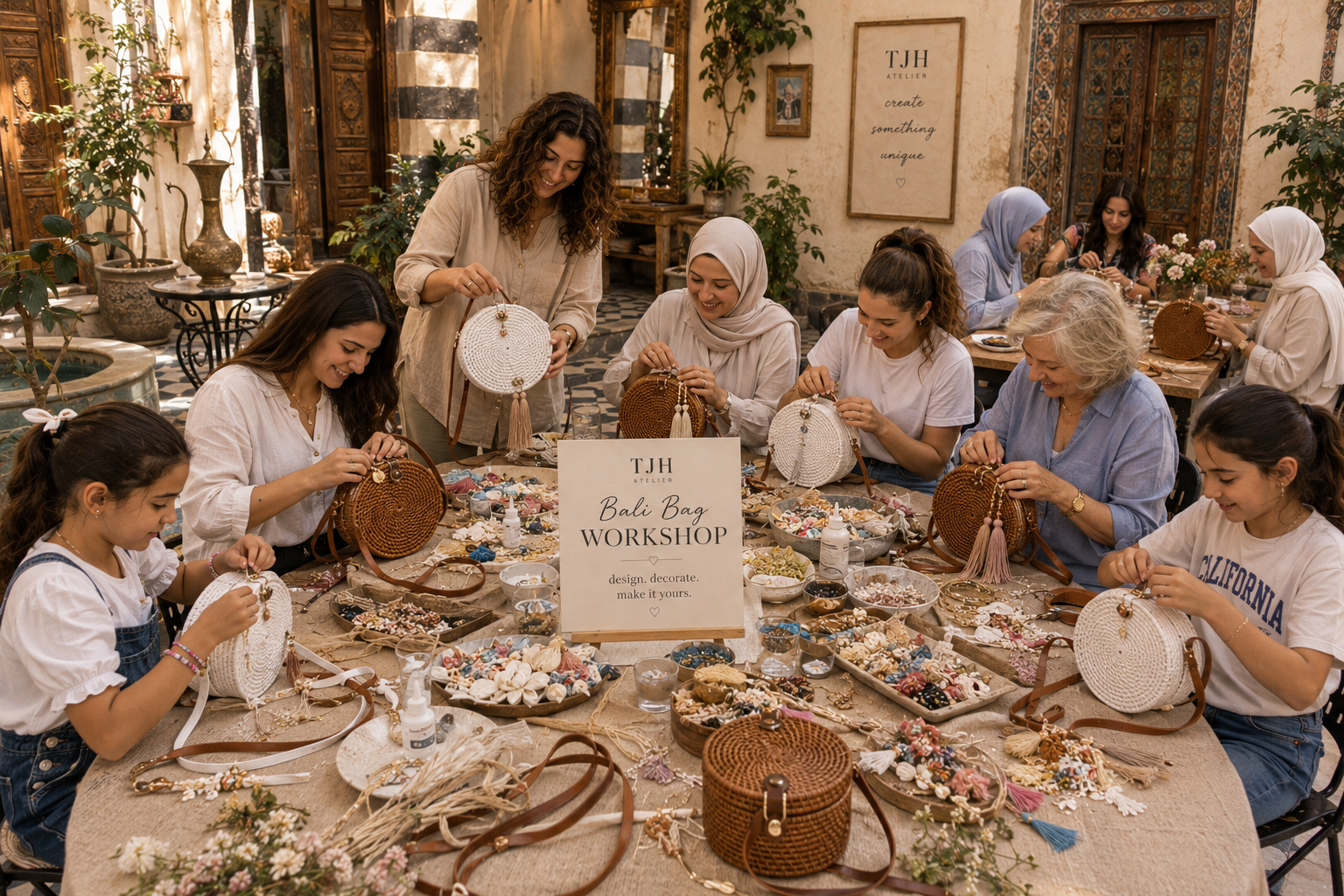 Make your own bali bag workshop